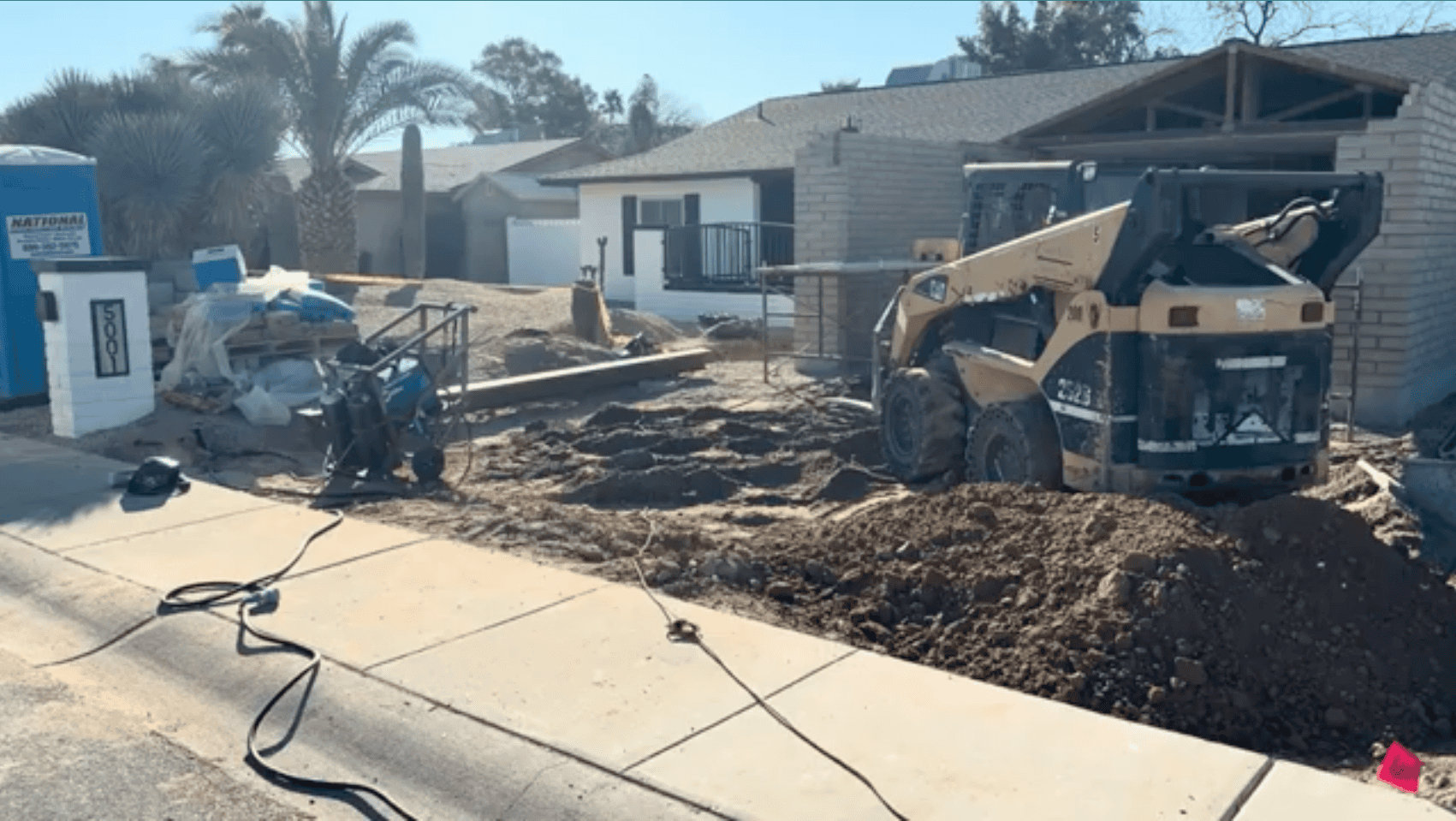 Garage Extension Prep