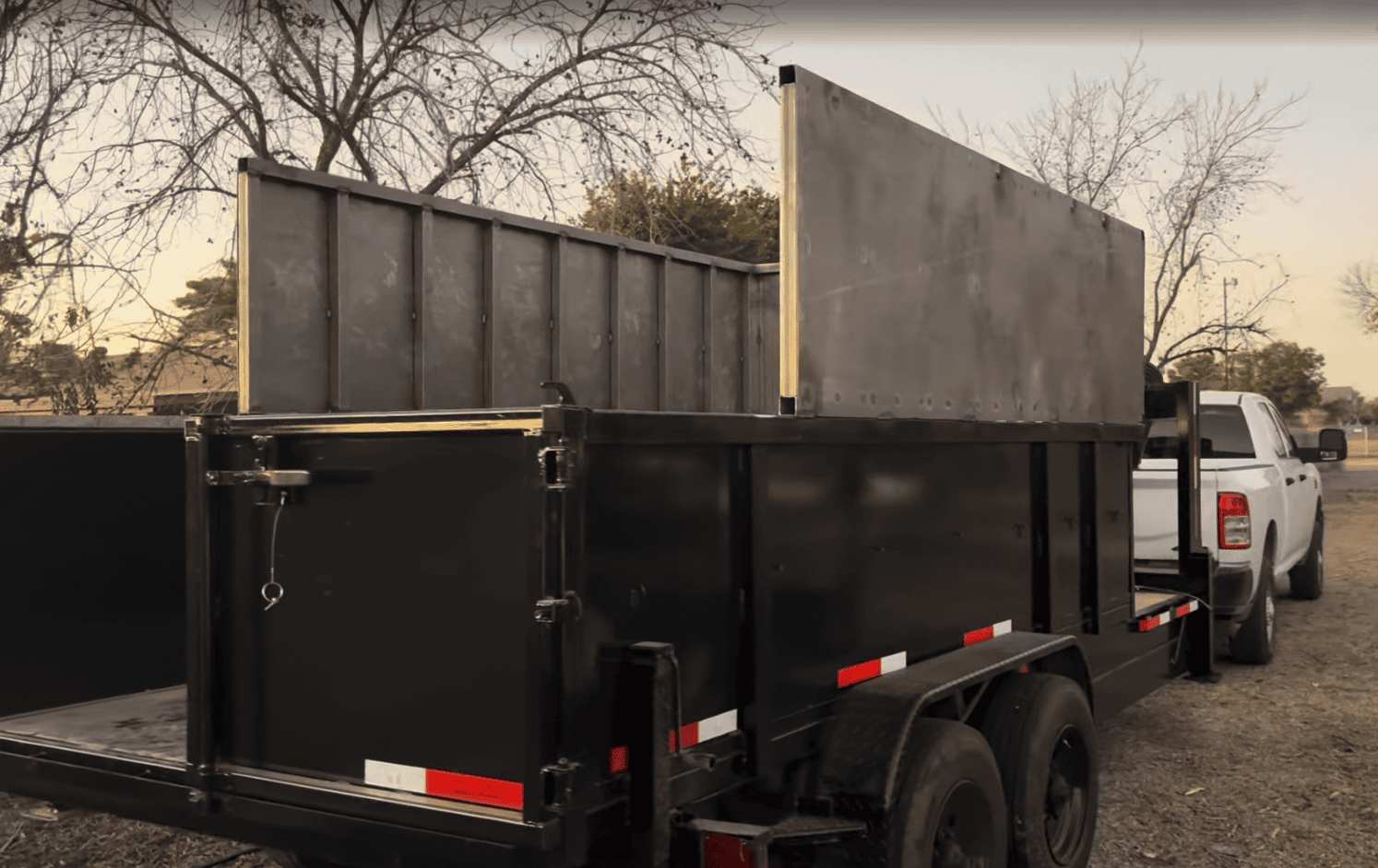 Full Trailer With Wall Extensions