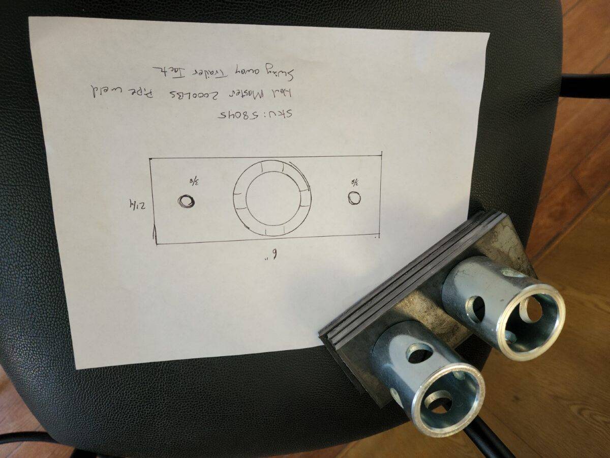 Solar Powered Security Trailer Welding Project By Mobile Metal Medics