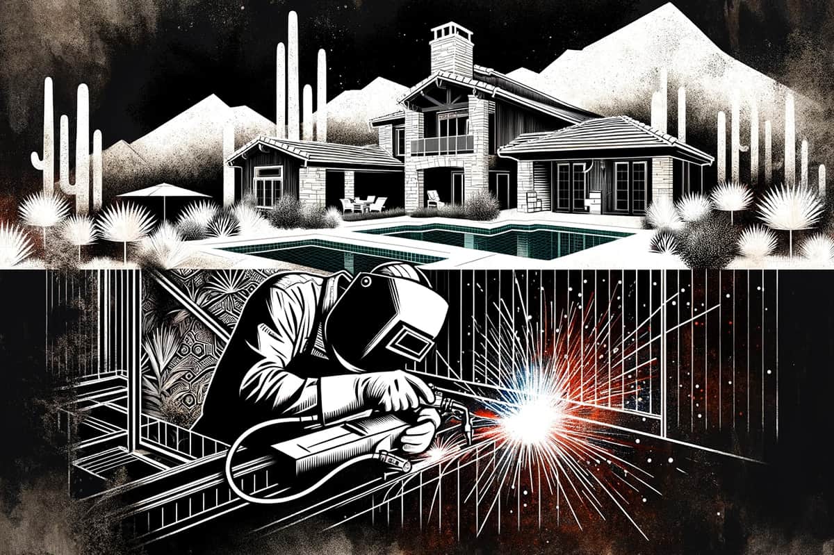 Swimming Pool Fence Welding Services